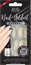Ardell Nail Addict Natural Multipack Oval, 108 pièces