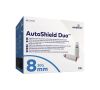 AUTOSHIELD DUO aiguille sécurité 8mm 100 pièces