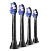 PHILIPS Sonicare Sensitive Bürstenkopf noir, 4 pièces