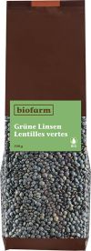 Biofarm Bio lentilles vertes, 500 g