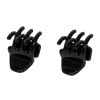 HERBA Ecofriendly pince 2.2cm noir 2 pièces