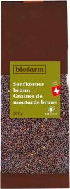 Biofarm Senfkörner braun, 200g