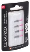 CURAPROX Black is white-CPS Carbon M Nachfüllung 4 Stück