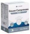 LIVSANE Compresses de gaze 7.5x7.5cm stériles, 2 x 25 pièces