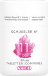 PHYTOMED SCHÜSSLER No11 silicea comprimés 6 D 100 g