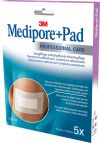 3M MEDIPORE+PAD 10x10cm compresse 5x5.5cm 5 pièces