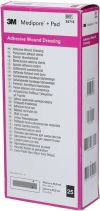3M MEDIPORE+PAD 10x25cm compresse 5x20.5cm 25 pièces