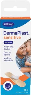 DermaPlast Sensitive Express Strips 19 x 72 mm