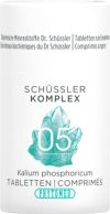 PHYTOMED SCHÜSSLER Complexe no 5 comprimés bouteille 300 pièces