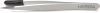 HERBA Pinzette spitz Inox weiss