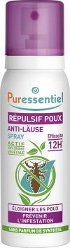 PURESSENTIEL Répulsif Poux spray 75 ml