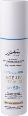 BioNike Defence Sun Age Crème hydratante correctrice avec photoprotection SPF 50+, 50 ml