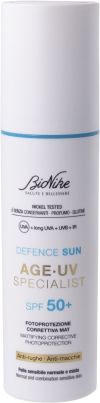 BioNike Defence Sun Age Mattifying Corrective Photoprotection SPF 50+, 50 ml