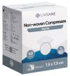 LIVSANE compresse en non-tissé 7.5x7.5cm stérile, 2 x 25 pièces