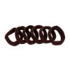 HERBA Ecofriendly élastique Ø5cm brun, 6 pièces