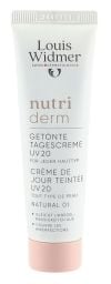 Louis Widmer Nutriderm Getönte Tagescreme UV 20 Natural 01, 30 ml