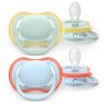 Avent Philips Sucette Ultra Air Day 0-6M  vert clair/bleu clair, 2 pièces