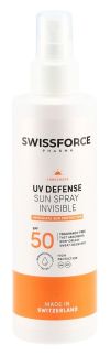 SWISSFORCE Unsichtbares Sonnenspray LSF 50+, 200 ml