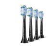 PHILIPS Sonicare C3 Premium Plaque Defence schwarz, 4 Stück