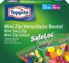 Toppits Mini Zip sacs multi-usages, 40 pièces