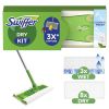 SWIFFER  Boden Starterset Stab+Trockentücher+Wischtücher