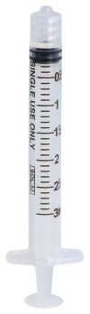 SOL-M Spritze 3ml Luer Lock steril 3-teilig, 100 Stück