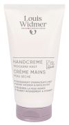 Louis Widmer Crème pour les mains sans parfum, 75 ml