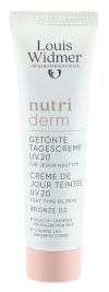 WIDMER Crème de jour teintee UV 20 sans parfum Bronze 02