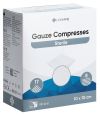 LIVSANE Compresses de gaze 10x10cm stériles, 2 x 25 pièces