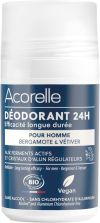 Acorelle Déodorant roll-on 24h pour hommes, 50 ml