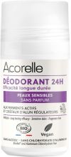 Acorelle Déodorant roll-on 24h pour peaux sensibles, 50 ml