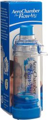 AEROCHAMBER PLUS Flow-Vu sans masque bleu