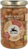 ALCE NERO Haricots Borlotti Fagioli bio, 300 g