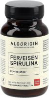 ALGORIGIN Spiruline Fer comprimés bio, 120 pièces