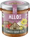 Allos Aufstrich Tomate Olive Feta, 135 g