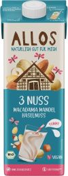 Allos Boisson aux amandes et noix de macadamia, 1 litre