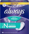 always Slipeinlage Normal ohne Duft Bigpack, 56 Stück