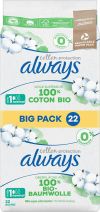 always Ultra Binde Cotton Normal Bigpack, 22 Stück