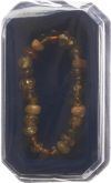 AMBERSTYLE Bernstein Armkette multicolor glänzend, 13cm