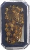 AMBERSTYLE Bernstein citrin cognac Magnetverschluss, 32cm, 3 x 1 Stück