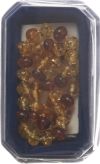 AMBERSTYLE ambre 36cm jaune fermeture magnétique