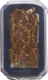 AMBERSTYLE Bernstein cognac hell Magnetverschluss, 36cm