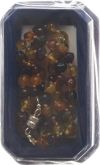 AMBERSTYLE Bernstein multicolor glanz Magnetverschluss, 36cm