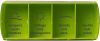 ANABOX pilulier compact un jour vert 4 cas, a/f/i
