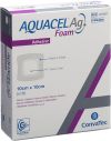 AQUACEL Ag Foam adhésif 10x10cm, 10 pièces