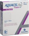 AQUACEL Ag Foam nicht adhäsiv 10x10cm, 10 Stück