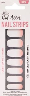 Ardell Nail Addict Strips Rosey Cheeks, 16 Stück