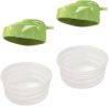 ARDO Pot à vide et Couvercle adaptateur tub 2x2pièces