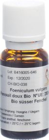 AROMASAN fenouil doux huil ess bio 15 ml