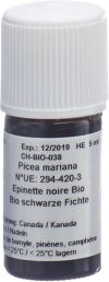 AROMASAN Schwarze Fichtennadeln Ätherisches Öl Bio, 5ml